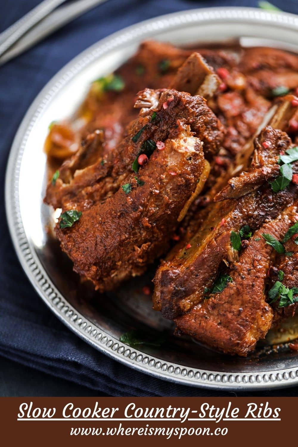 Slow Cooker Country Style Ribs Where Is My Spoon