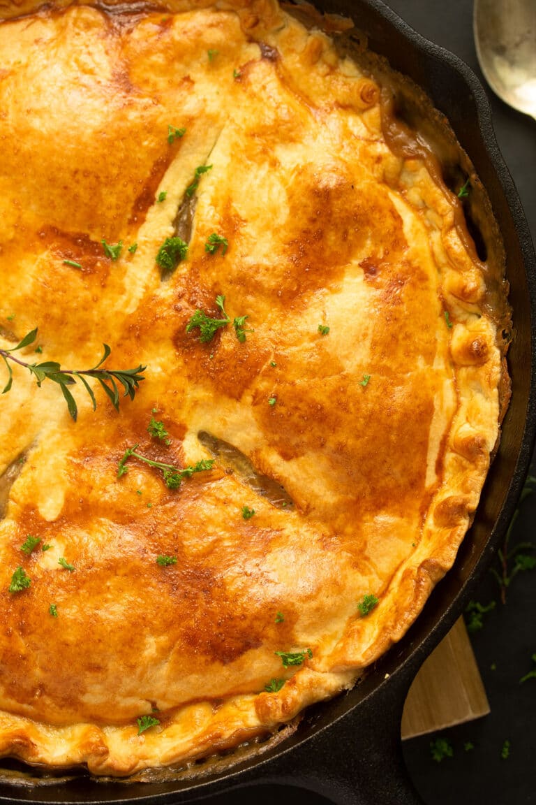 Chicken Pot Pie in the Cast Iron Skillet - Where Is My Spoon