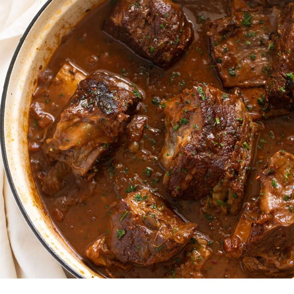 Beer Braised Short Ribs - Where Is My Spoon