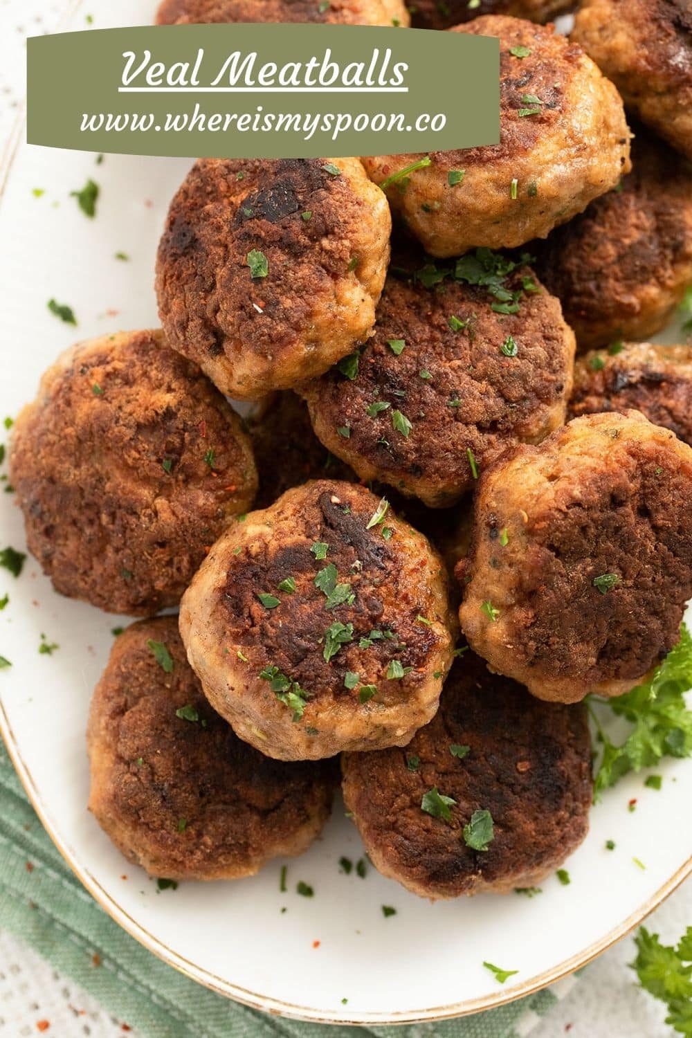 Ground Veal Meatballs Recipe Where Is My Spoon