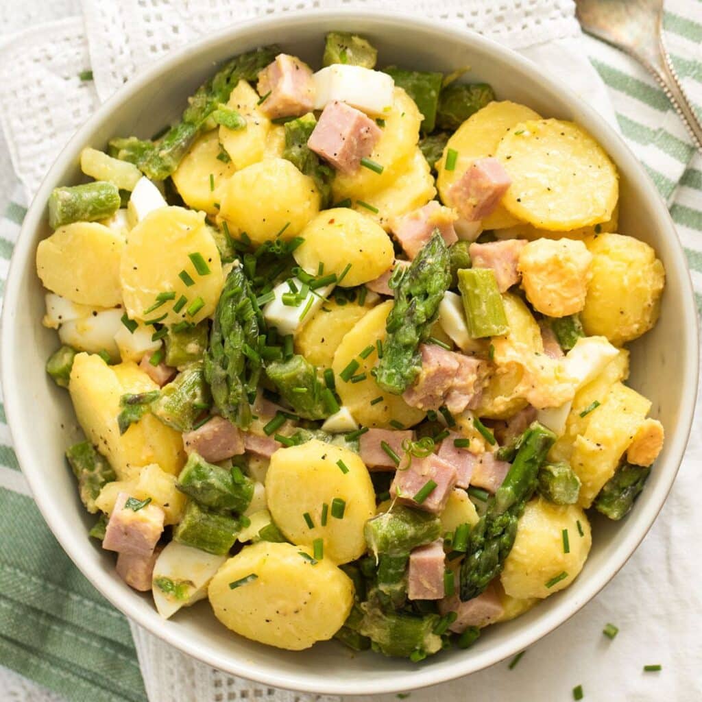 Potato Asparagus Salad Where Is My Spoon