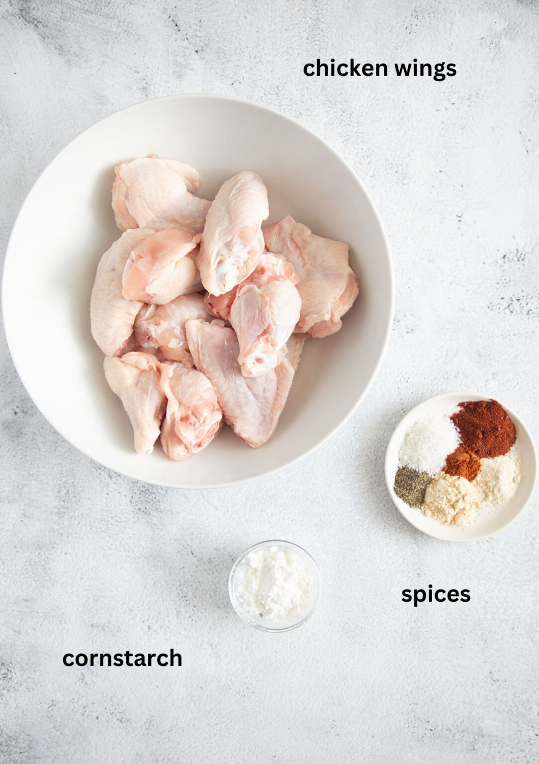 Crispy Cornstarch Chicken Wings Where Is My Spoon