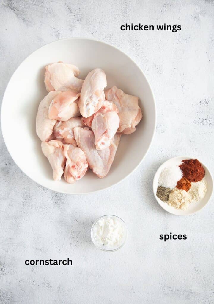 Crispy Cornstarch Chicken Wings Where Is My Spoon