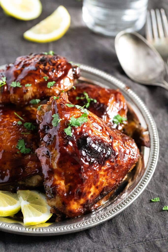Honey Baked Chicken Thighs Where Is My Spoon