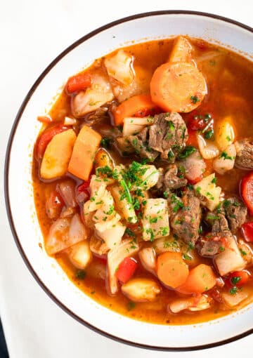 Instant Pot Vegetable Beef Soup - Where Is My Spoon