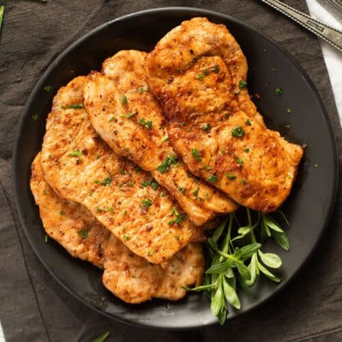 Thin Pork Chops in the Air Fryer Where Is My Spoon