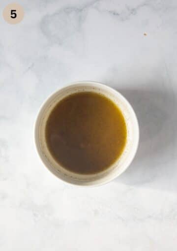 salad dressing for pumpkin seed salad with spinach.