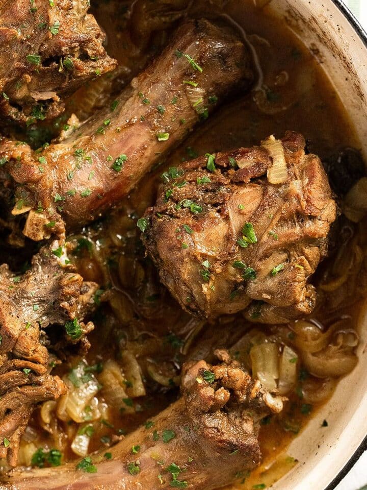 Oven SlowCooked Turkey Leg Recipe Where Is My Spoon