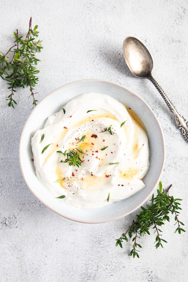 Spring Ricotta Bowl 5-Minute Whipped Ricotta - Where Is My Spoon